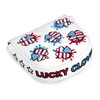 Aliennana Mallet Putter Headcover USA Style Magnetic Closure for LAB
