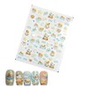 Nail art cute cute bear nail emboss sticker-WFHTQTJ / 네일아트 아기자기 귀여운 곰돌이 네일 엠보스티커-WFHTQTJ