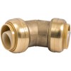 SharkBite 1 Inch 45 Degree Elbow, Push to Connect Brass