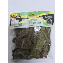 Real Jamaican Herb Raw Moon Herbal Tea Leaves 10g, Traditional Blend