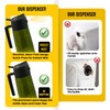 JANNELE 2 in 1 Oil Dispenser and Oil Sprayer -