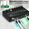 Aveek 6 Channel Mixer - Mini 6 Stereo Audio Mixer,