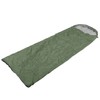 Adult Outdoor Envelope Sleeping Bag with Hood Waterproof for Camping