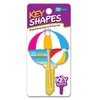 Lucky Line Key Shapes, Beach House Key Blank, SC1, 1