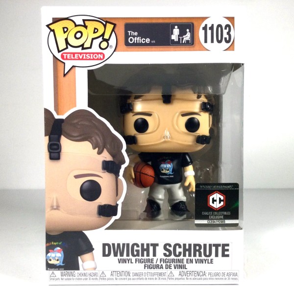 Funko POP Dwight Schrute #1103 Basketball The Office Chalice Exclusive