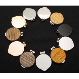 Mini Magflap - Magnetic keyhole Draught ExcluderTM (Stainless steel)