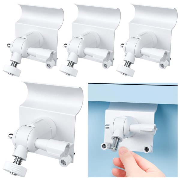 Saysurey Vinyl Siding Clips Hanger Hooks for Mounting Security Camera,