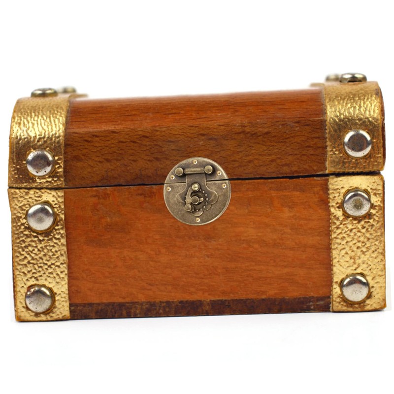 Operitacx Necklace Box Lock Bronze Box Buckle Furniture Accessory Strong