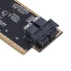 PCIe3.0 X8 to U.2 Adapter Card 64Gbps High Speed PCI