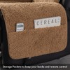 STONECREST Recliner Chair Cover, Sherpa Slipcover, Stay in Place (Cholate,