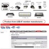 chenyang - Paquete de 6 adaptadores USB 2.0, USB 2.0