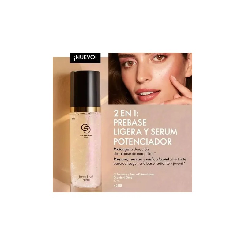 Pre-base Maquillaje Antienvejecimiento Giordani Gold Oriflam Los Tonos De Piel