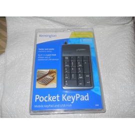 Kensington Pocket KeyPad with 2-Port USB Hub