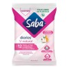 Toallitas húmedas íntimas Saba diarios V-natural 12 unidades