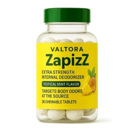 ZapizZ Internal Deodorant Supplement - Probiotic & Prebiotic Formula to Neutralize Odor