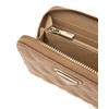 GUESS Giully Zip Around Wallet M Beige, beige