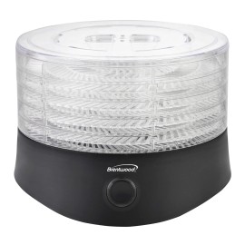BRENTWOOD FD-1026BK 5-Tray Food Dehydrator with Auto Shutoff