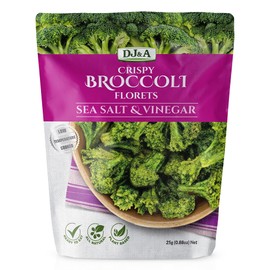 DJ&A Broccoli Florets Salt & Vinegar 12 x 25g