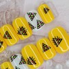 Unikitsch 1 Handmade Nail Tips - Coffin Egg / 유니키치1