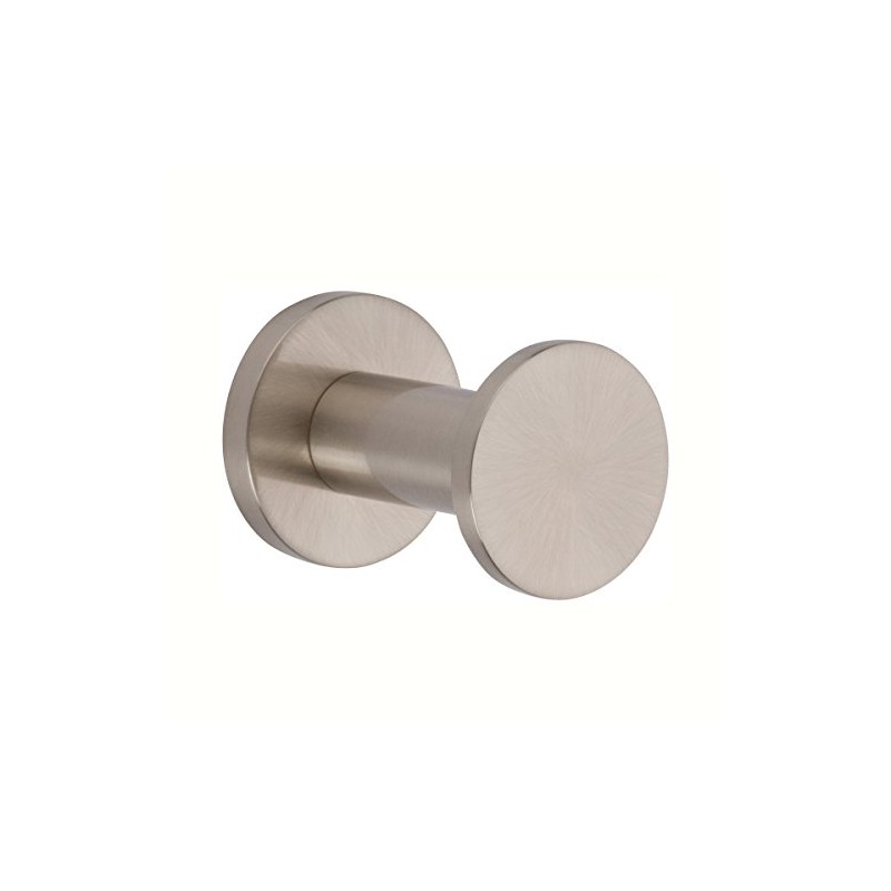 GINGER 4610/SN Kubic Robe Hook, Nickel-4610, Satin Nickel