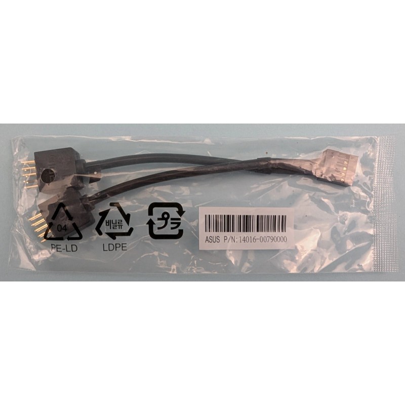 For ASUS New Genuine ASUS ROG Motherboard USB 2.0 Splitter