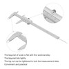 Fdit Vernier Caliper, 150mm/200mm/300mm High-Carbon Steel Vernier Scale Measuring Gauge,