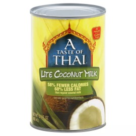 A Taste Of Thai Taste Of Thai Lite Coconut Milk 13.5 fl. oz (Pack of 6)