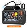 Industrial Endoscope Borescope Camera with Light, 4.3 Inch Screen HD