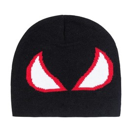 NTIERA Y2k Beanies Spider Miles Gwen Peter Beanie Y2k Hat Acrylic Knitted Hat Casual Streetwear Outdoor Beanies for Women Men,Kids for Gifts Black