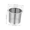 ULTECHNOVO Stainless and Tea Strainer Filter Fine Mesh Design for