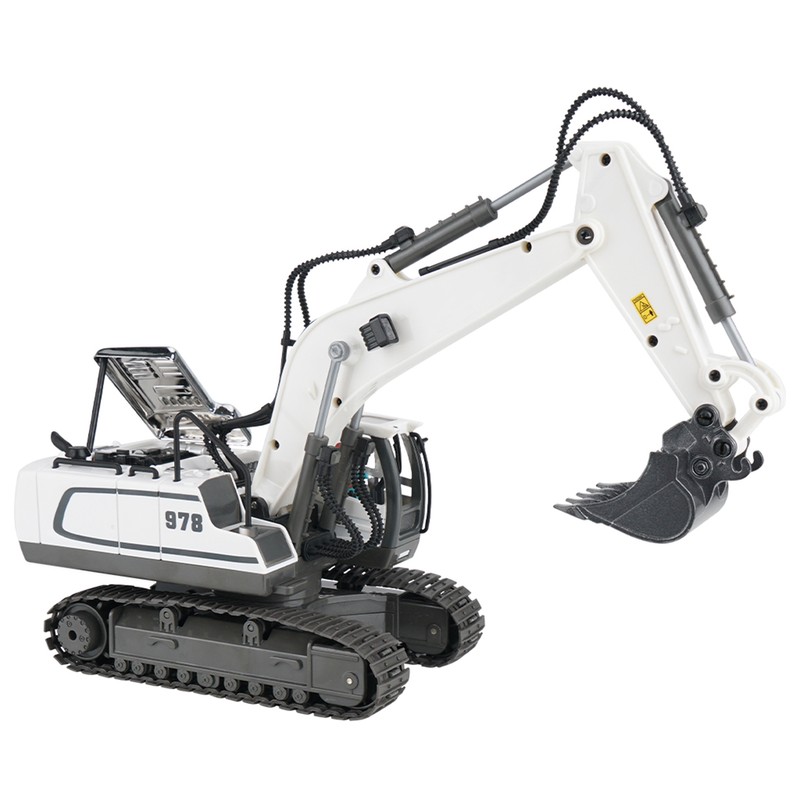 RC Excavator 1/20 2.4GHz 11CH RC Construction Truck Engineering Vehicles