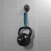 SOCONT Heavy Duty Vacuum Suction Cup Hooks, Gun Silver Plated