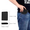 HAWEE Trifold Billfold RFID Blocking Cowhide Leather Wallet for Men