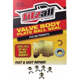 TECKPAK Fitzall Valve Body Plate Ball Seat Repair 4L60E 4L80E (5) VB101  (99450)