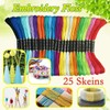 Rainbow colors Embroidery Floss - Cross Stitch Threads - Friendship
