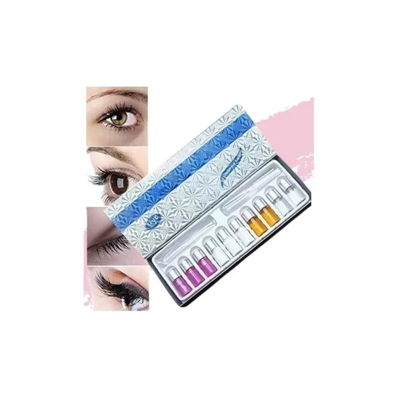 Veraly Kit Ondulado Rizado Permanente De Pestañas Elevación Set F