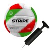 Beach Volleyball Stripe Size 5 - Leather Stitching with Needle