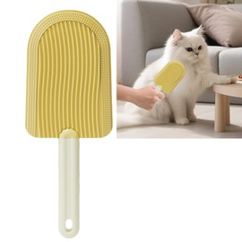 Cat Tongue Brush,Cat Tongue Comb,Cat Grooming Brush,Cat Tongue Licking Hair Comb,Cat Grooming Brush for Long or Short Haired Cats,Cat Comb for Pets Removing Loose Fur,Soft Cat Brush for Cat(Yellow)