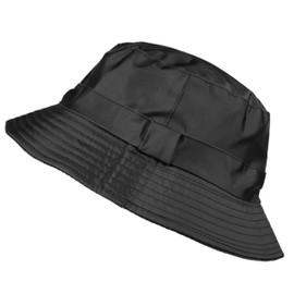 Toutacoo, Bucket Rain Hat - 01-Black/Size L