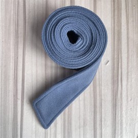 QIANXISUN - Cinturón de terciopelo de lana para mujer, con lazo y cierre de lazo, corsé envolvente para cintura, Azul/claro, XXXXL