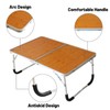 Jucaifu Foldable Laptop Table, Bed Desk, Breakfast Serving Bed Tray,