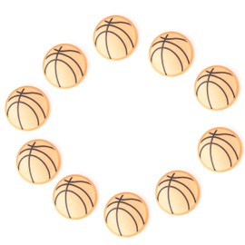 XMHF Basketball Shape Magnetic Sticker Round Soccer Refrigerator Whiteboard Fridge Magnet 10pcs
