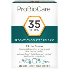 Probiotic - 35 Billion CFUs - Supports Digestive Health (60 Vegetable Capsules)
