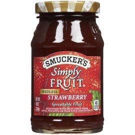 Smucker's Simply Fruit Spread - Seedless Strawberry - 10 oz