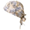 CHARM Leaf Pattern, 100% Cotton Bandana Hat, One Size Fits
