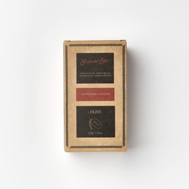 Shower Bar - Olive Scented Shower Soap on a Rope Body Wash with Shea Butter. 220g Solid Shower Gel Bar, Eco Friendly Vegan, Plastic-free, Cleansing and Moisturising (Pack of 1)