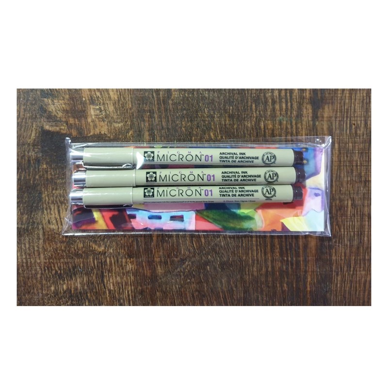 Sakura Pigma Micron 7 + 1 PN Fineliner Brush Pack