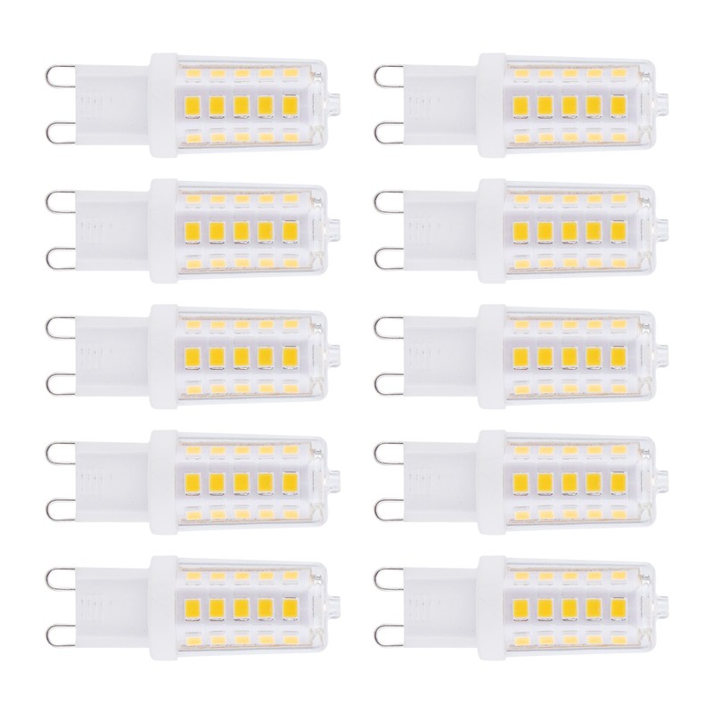 10PCS G9 Base LED Light Bulb 3W 32LED BiPin Bulb
