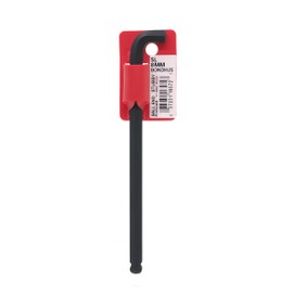 BONDHUS SL8MM No.16572 Hex Stubby Ball Point L-Wrench, Long, 0.3 inches (8 mm), Short Handle: 0.9 inches (23 mm), Long Handle: 6.3 inches (160 mm), Black Dyed Treatment