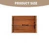Premium Dining Rectangular Wooden Tray Set of 4(10", 12", 14",